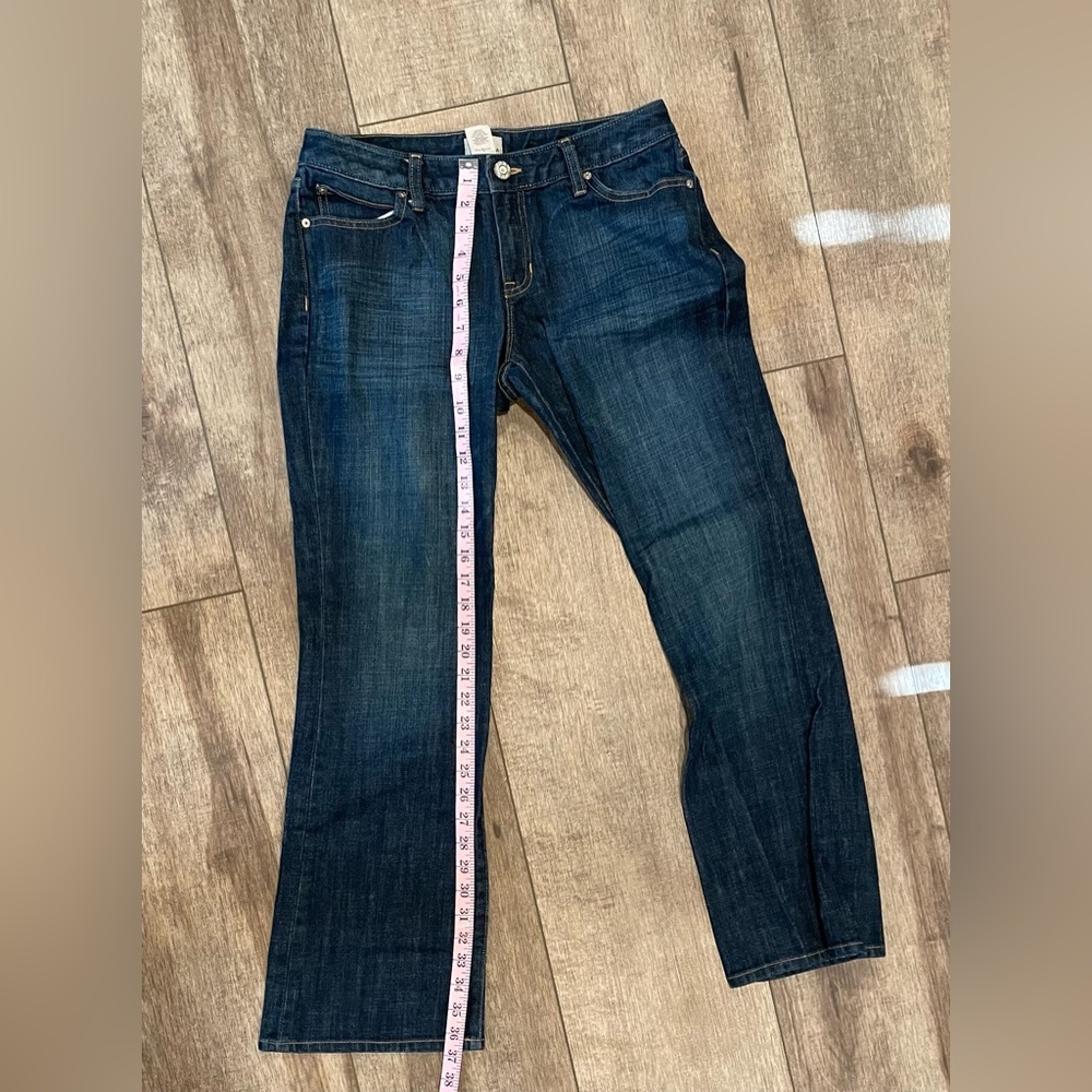 Gap Womens Size 8/29 Medium Wash Low Rise Curvy Flare Flap Pocket Denim Jeans - Picture 5 of 6